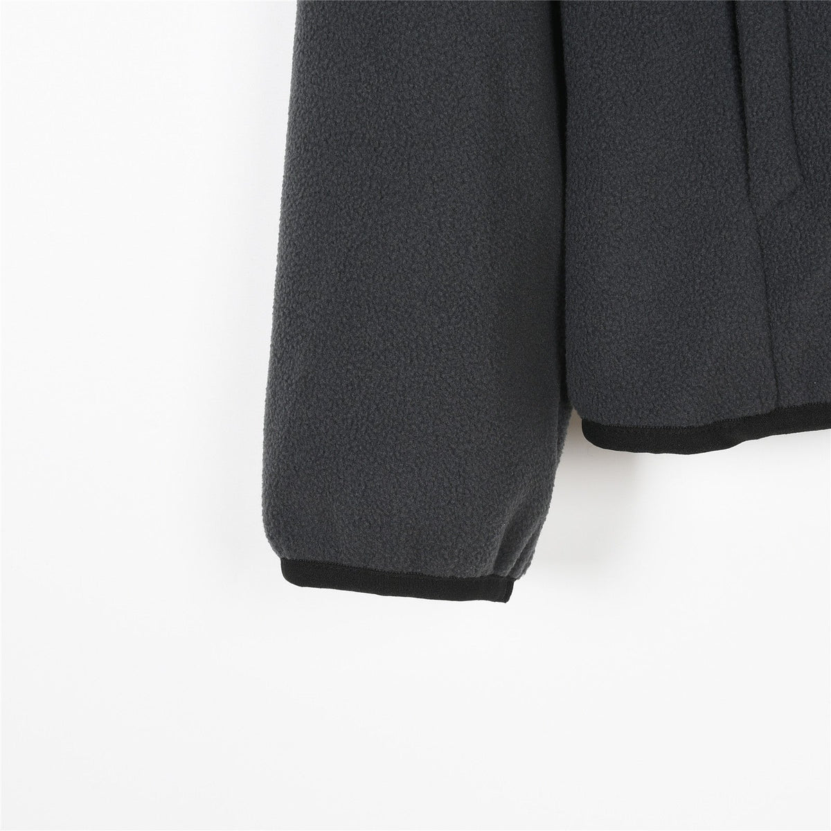 The North Face Women's Men's Fleece Jacket - Dark Gray & Black Color Block