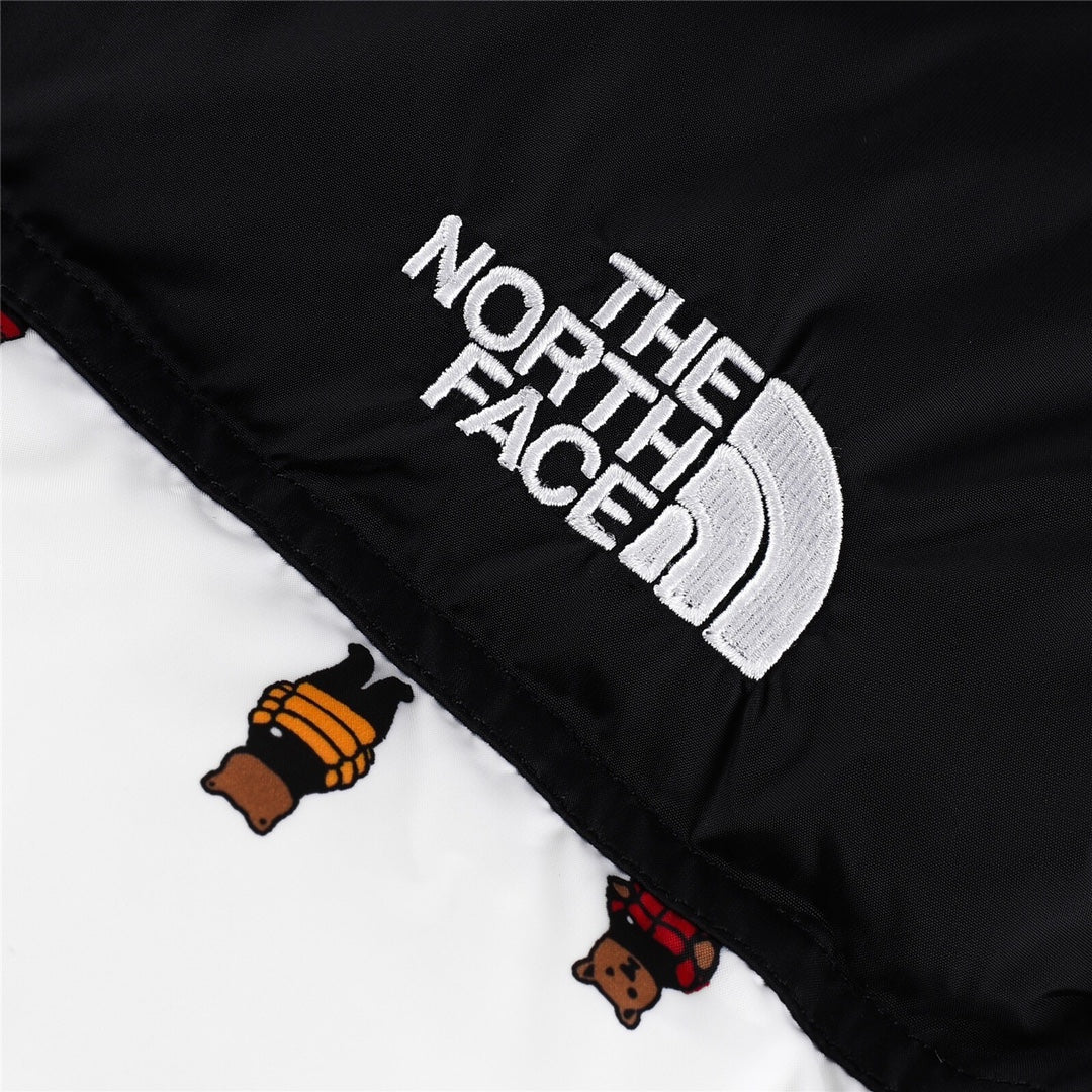 The North Face 1996 Retro Nuptse Jacket White Bear Print | Women's & Men's Streetwear