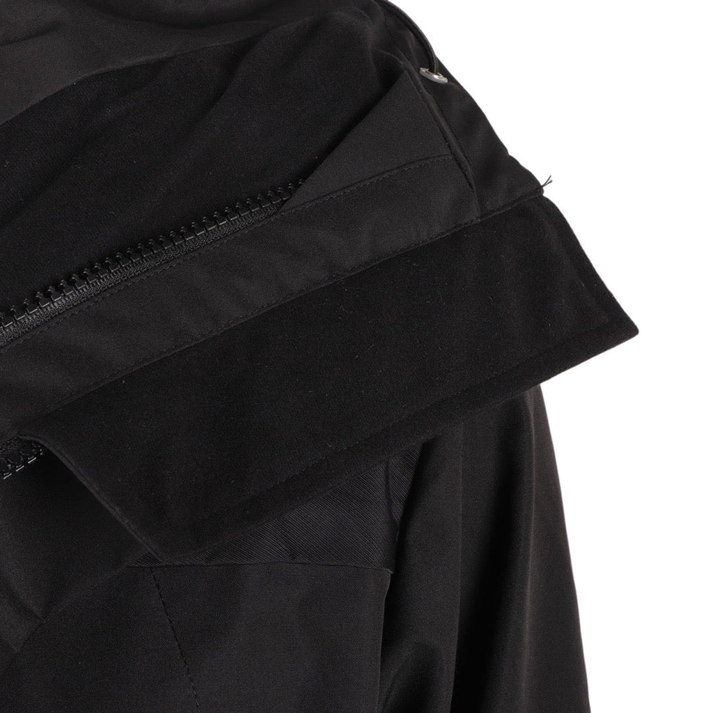 The North Face Women's Men's GORE-TEX Hooded Mountain Jacket - Black Waterproof Shell