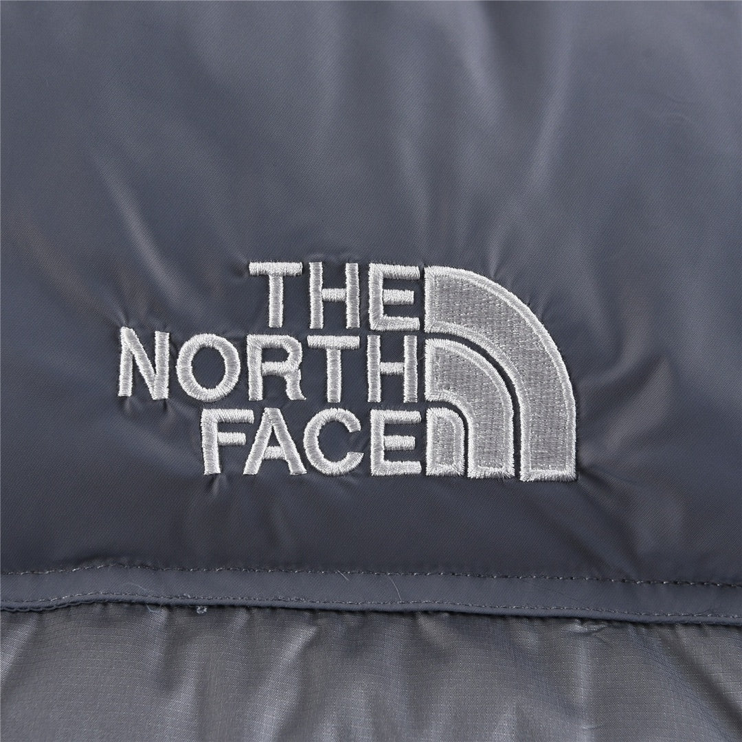 The North Face 1996 Retro Nuptse Jacket – Grey Color Block | Women's & Men's Styling