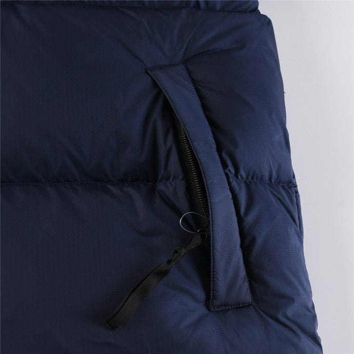The North Face 1996 Retro Nuptse Jacket – Navy & Black Color Block | Women's & Men's Styling