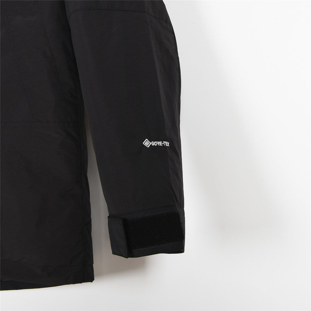 The North Face Women's Men's Down Parka - Black Hooded Winter Jacket