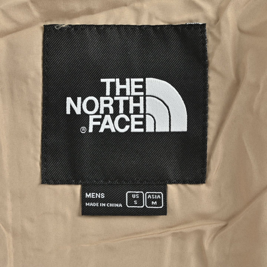 The North Face Women's Men's Stand Collar Jacket - Beige & Black Color Block