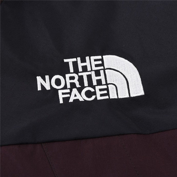 The North Face Mountain Hooded Jacket – White & Black Color Block | Women's & Men's Styling