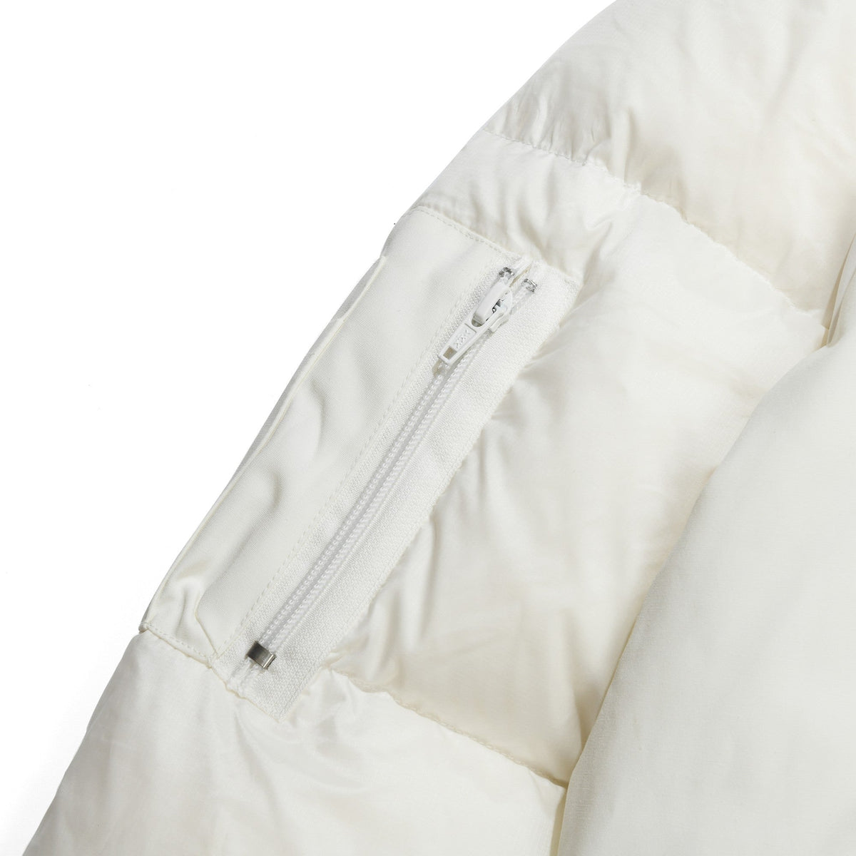 Canada Goose Women's Men's Hooded Down Bomber Jacket - White