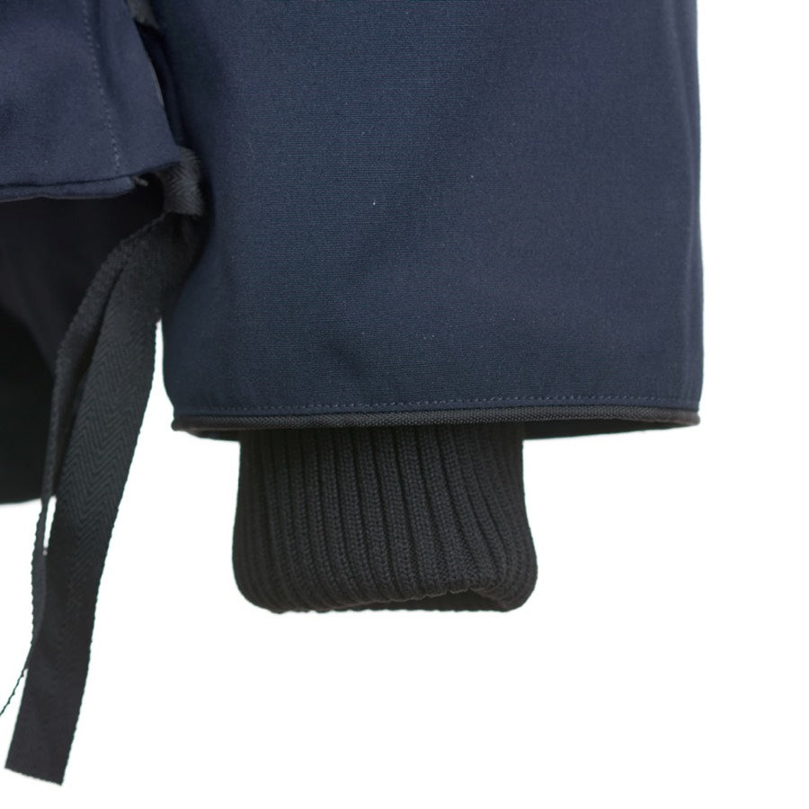 Canada Goose Women's Men's Black Label Down Parka Jacket - Navy