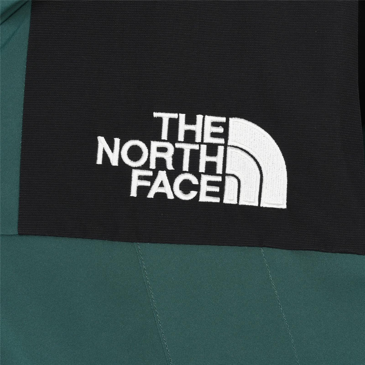 The North Face Men's Hooded Mountain Jacket | Teal Green & Black Color Block