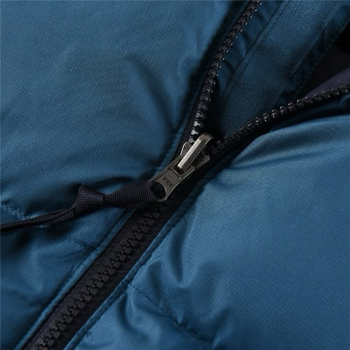 The North Face 1996 Retro Nuptse Jacket – Deep Blue & Navy Color Block | Women's & Men's Styling