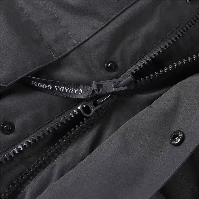Canada Goose Women's Men's Down Parka Jacket - Dark Grey