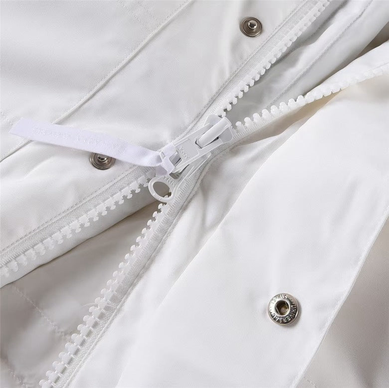 Canada Goose Women's Men's Down Parka Jacket - White