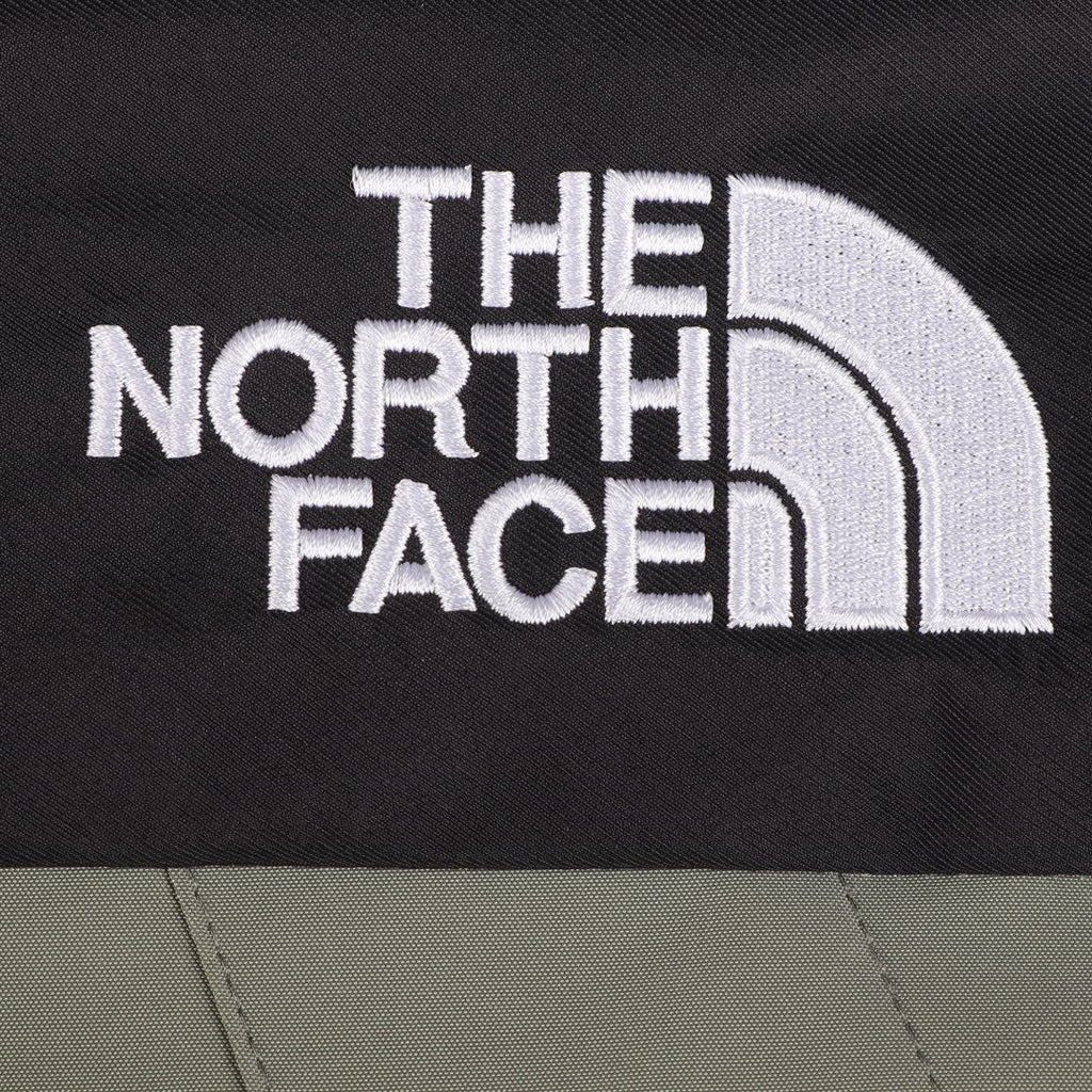 The North Face Women's Men's GORE-TEX Hooded Mountain Jacket - Sage Green & Black Color Block Waterproof Shell