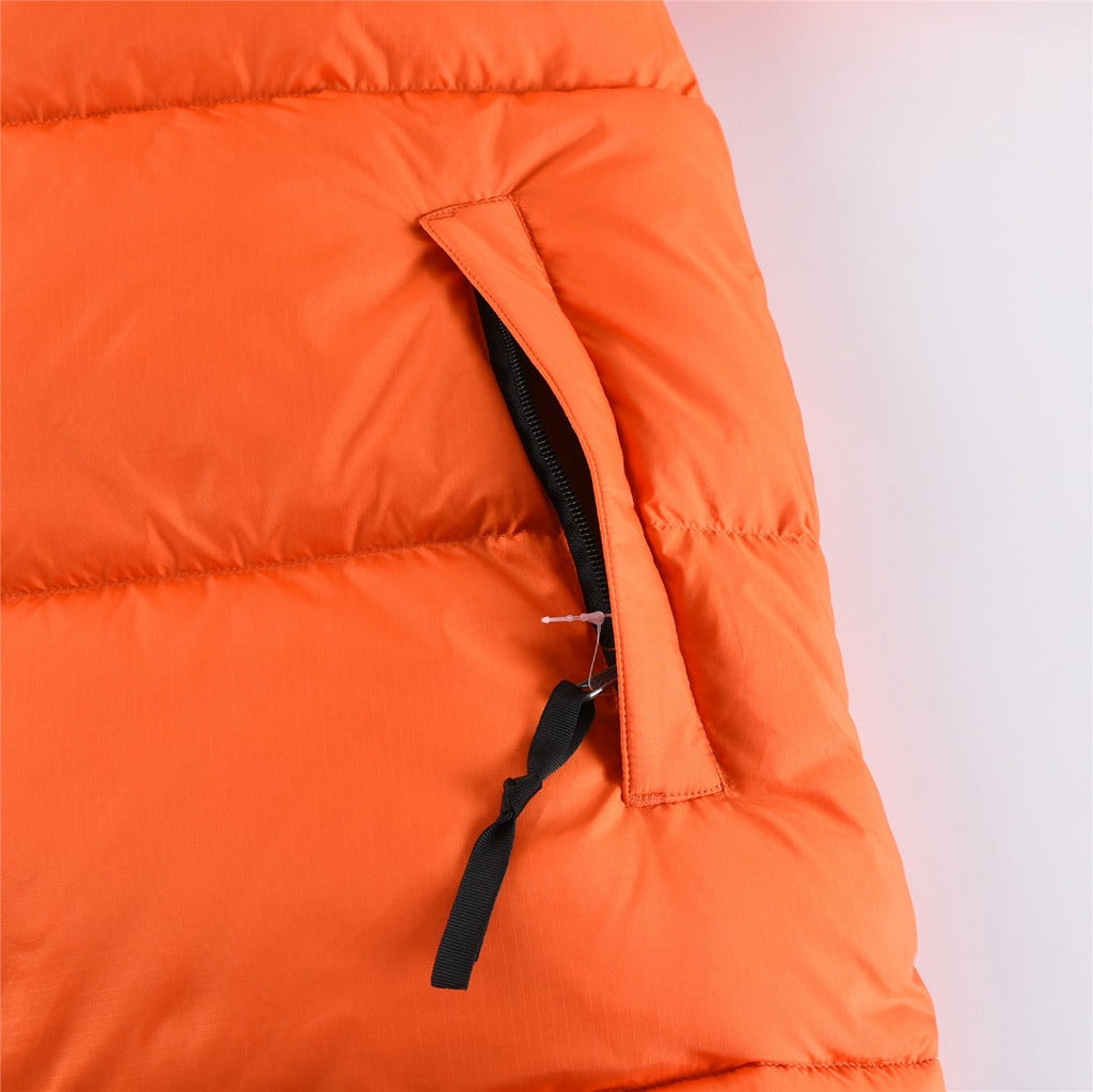 The North Face 1996 Retro Nuptse Jacket – Orange & Black | Women's & Men's Styling