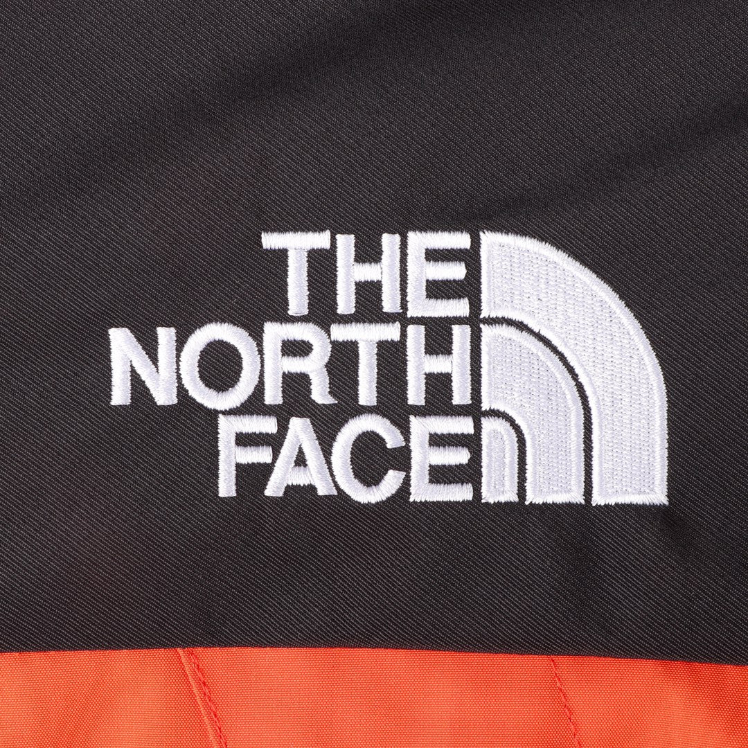 The North Face Men's GORE-TEX Hooded Mountain Jacket | Orange & Black Color Block