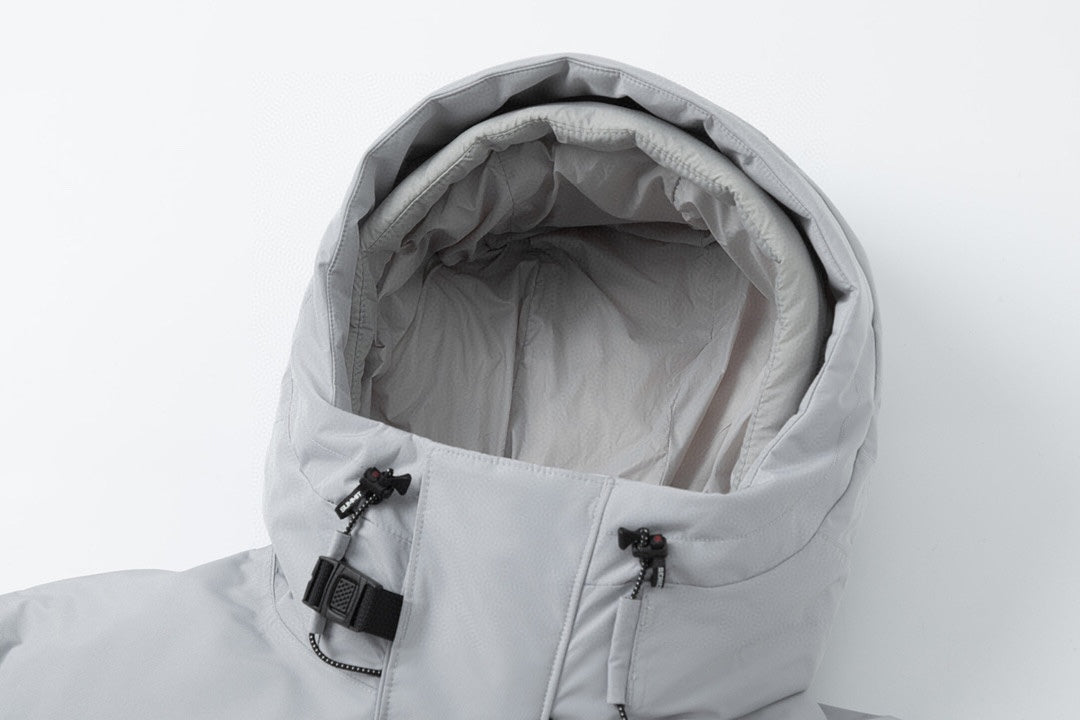 The North Face Summit Series Hooded Jacket Light Gray | Women's & Men's Outerwear