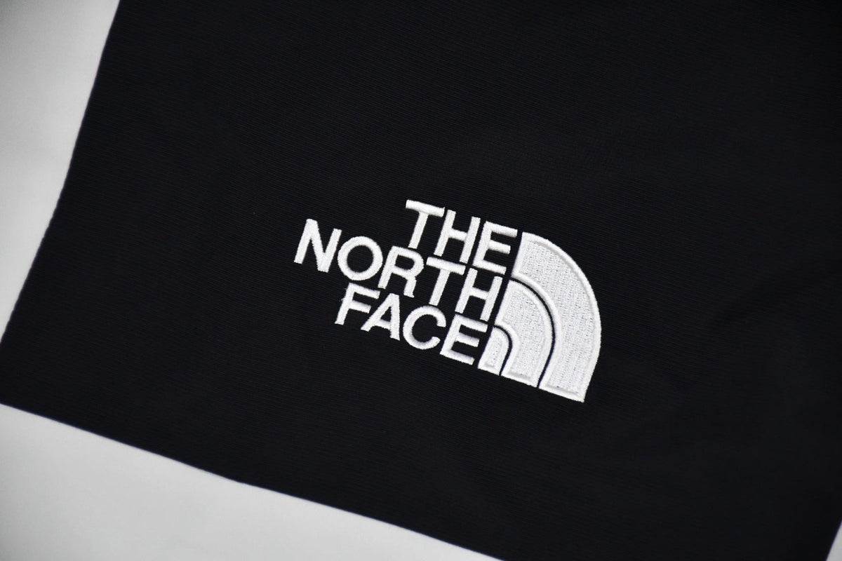 The North Face Men's GORE-TEX Hooded Mountain Jacket | White & Black Color Block