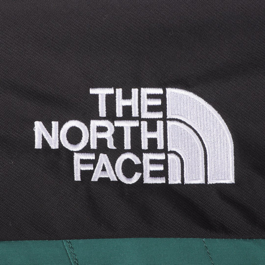 The North Face Women's Men's GORE-TEX Hooded Mountain Jacket - Teal Green & Black Color Block Waterproof Shell
