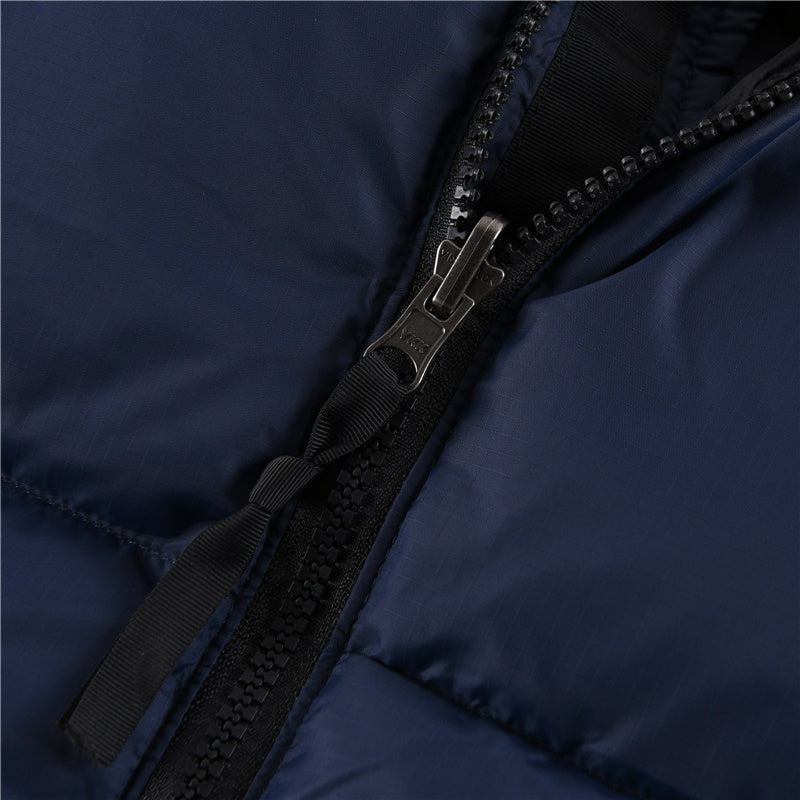 The North Face 700 Fill Color Block Puffer Vest | Black & Navy | Women's & Men's Layering Style