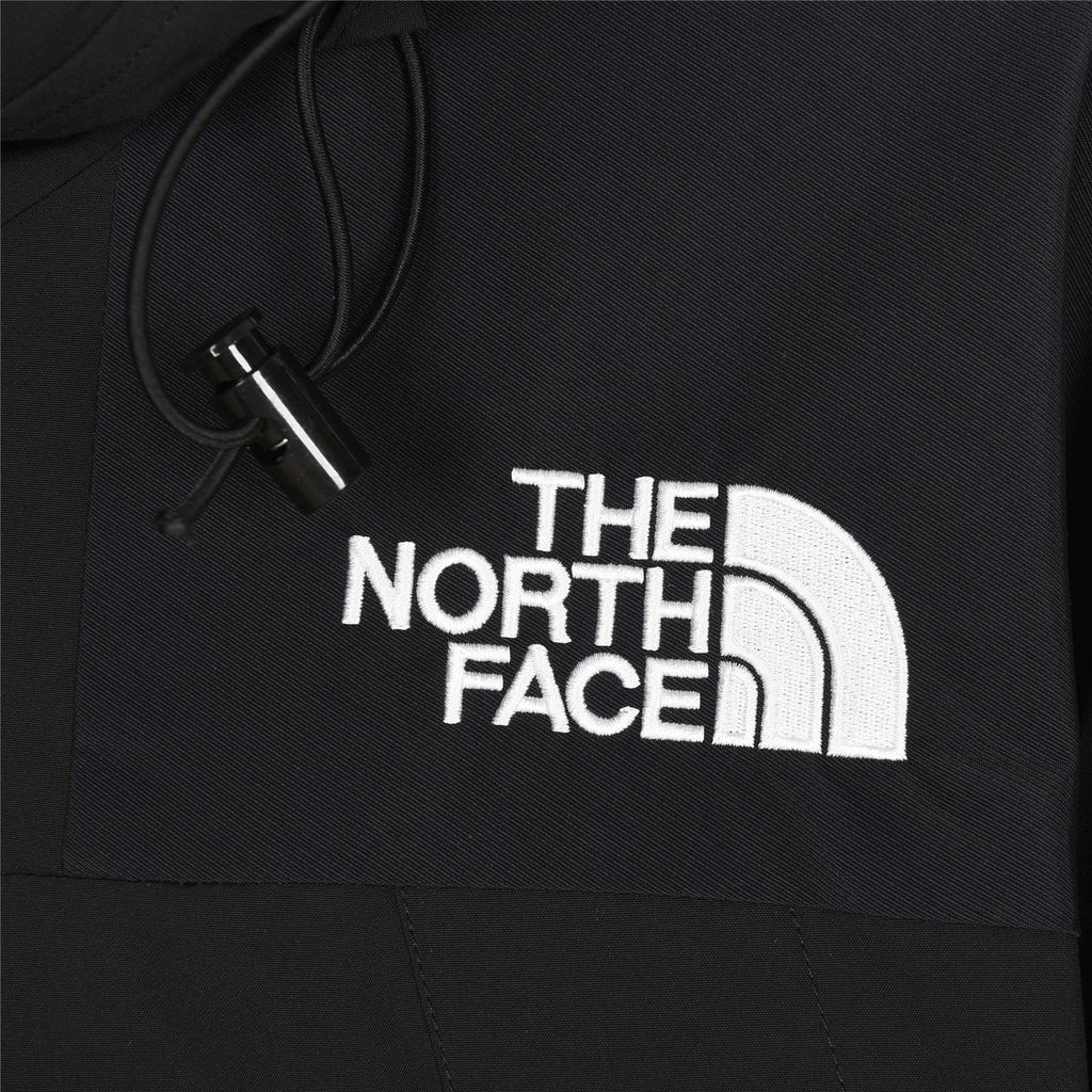 The North Face Men's Mountain Jacket | Black Hooded Outdoor Outerwear