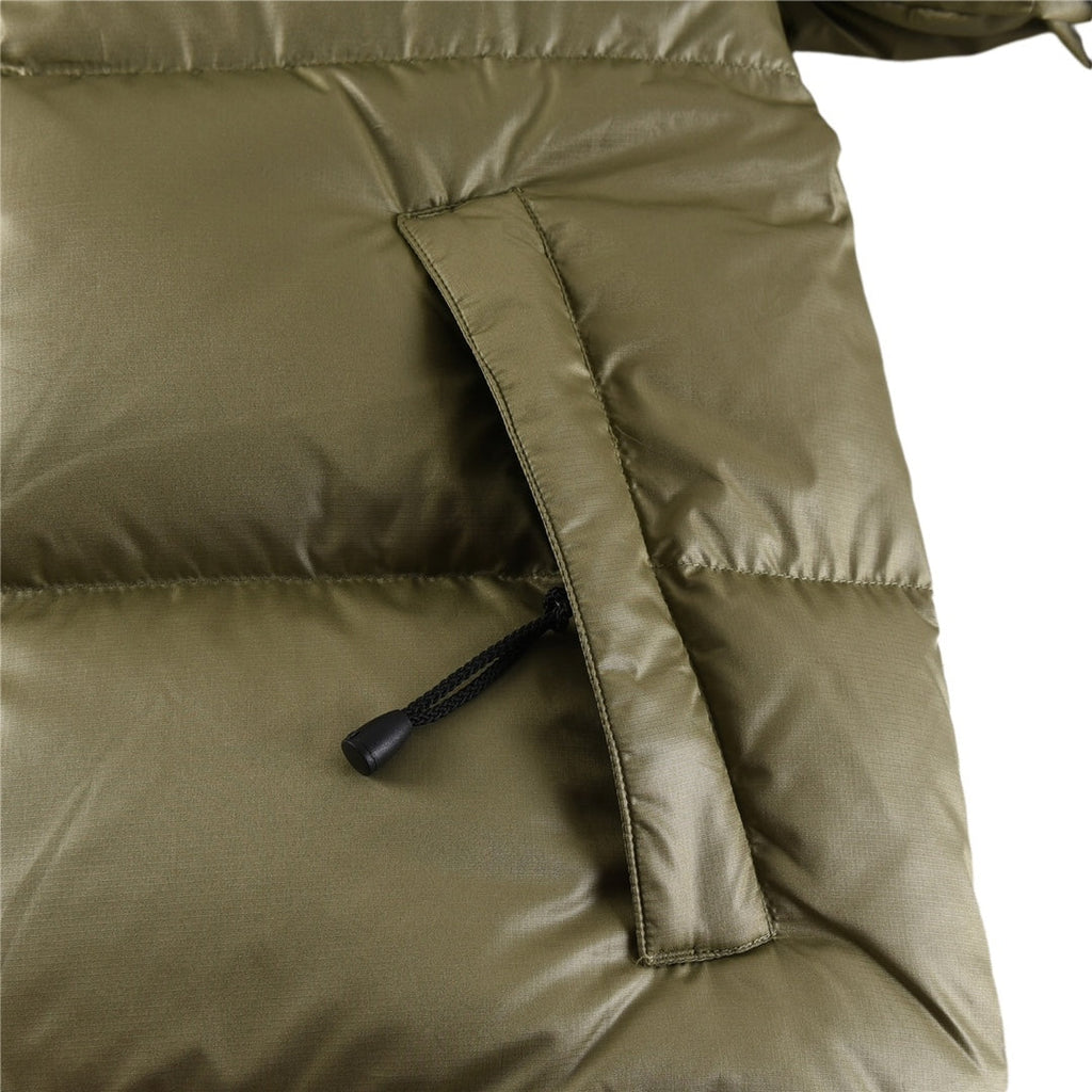 The North Face 1996 Retro Nuptse Jacket – Olive Green Color Block | Women's & Men's Styling