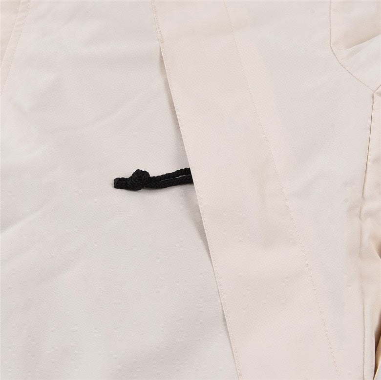 The North Face Mountain Jacket – Off White & Black Color Block | Women's & Men's Styling