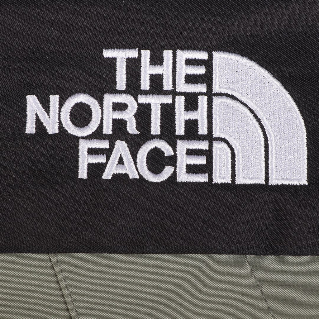 The North Face Women's Men's GORE-TEX Hooded Mountain Jacket - Sage Green & Black Color Block Waterproof Shell