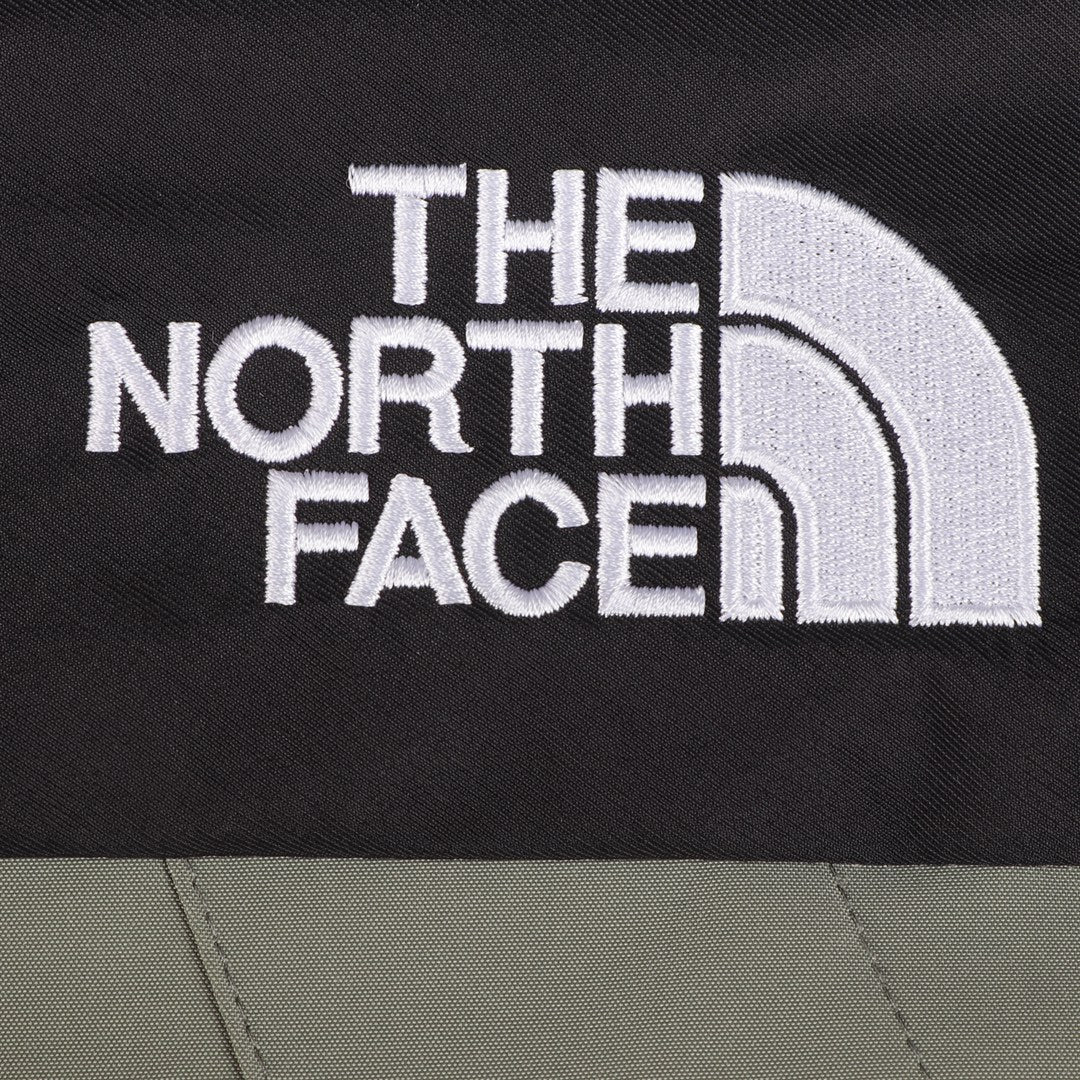 The North Face Women's Men's GORE-TEX Hooded Mountain Jacket - Sage Green & Black Color Block Waterproof Shell
