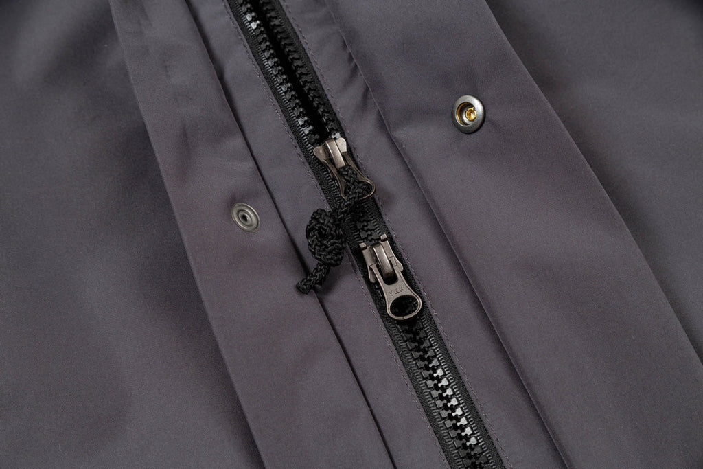 The North Face Men's GORE-TEX Hooded Mountain Jacket | Dark Grey & Black Color Block