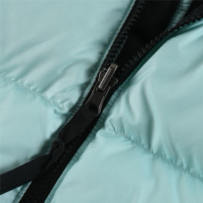 The North Face 1996 Retro Nuptse Jacket – Mint & Black Color Block | Women's & Men's Styling