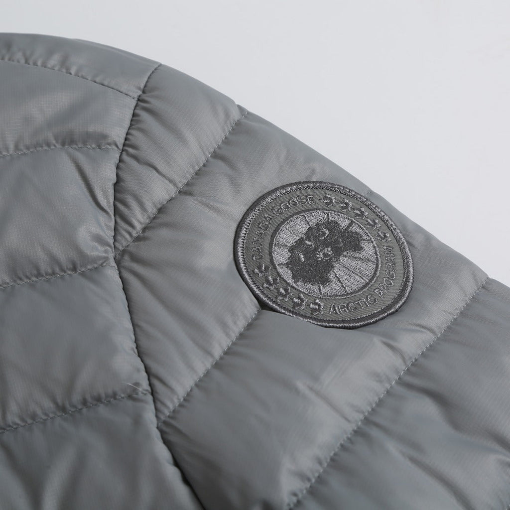 Canada Goose Women's Men's Lightweight Stand Collar Puffer Jacket - Grey