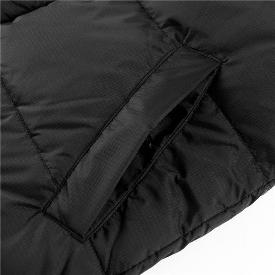Canada Goose Women's Men's Short Hooded Down Jacket - Black
