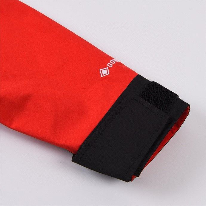 The North Face Mountain Jacket – Red & Black Color Block | Women's & Men's Styling