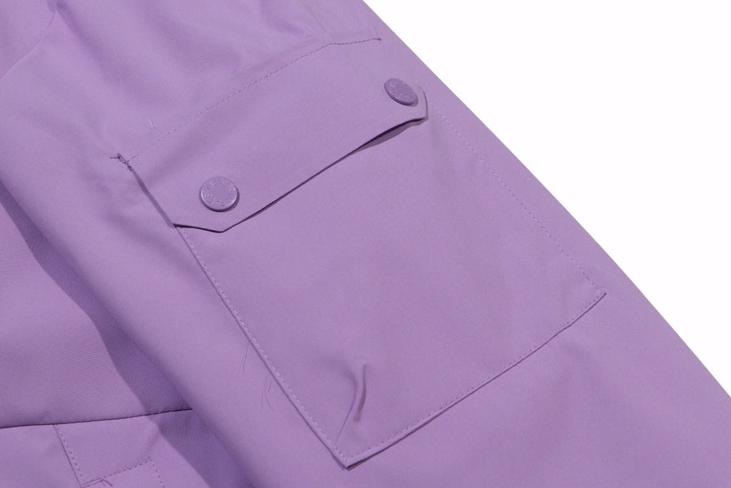 The North Face Women's Men's Hooded Rain Jacket - Light Purple