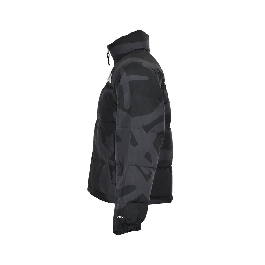 The North Face x KAWS 1996 Retro Nuptse Jacket Black Camo | Women's & Men's Streetwear