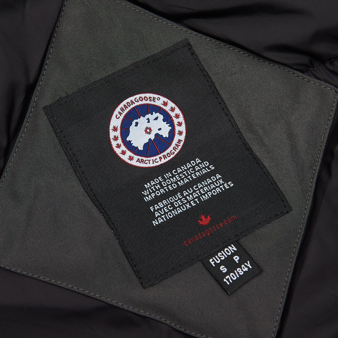 Canada Goose Women's Men's Fur Hood Parka Jacket - Dark Grey