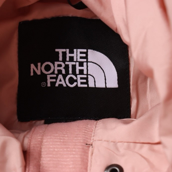 The North Face Women's Men's Cropped Hooded Jacket - Pink & Black Color Block