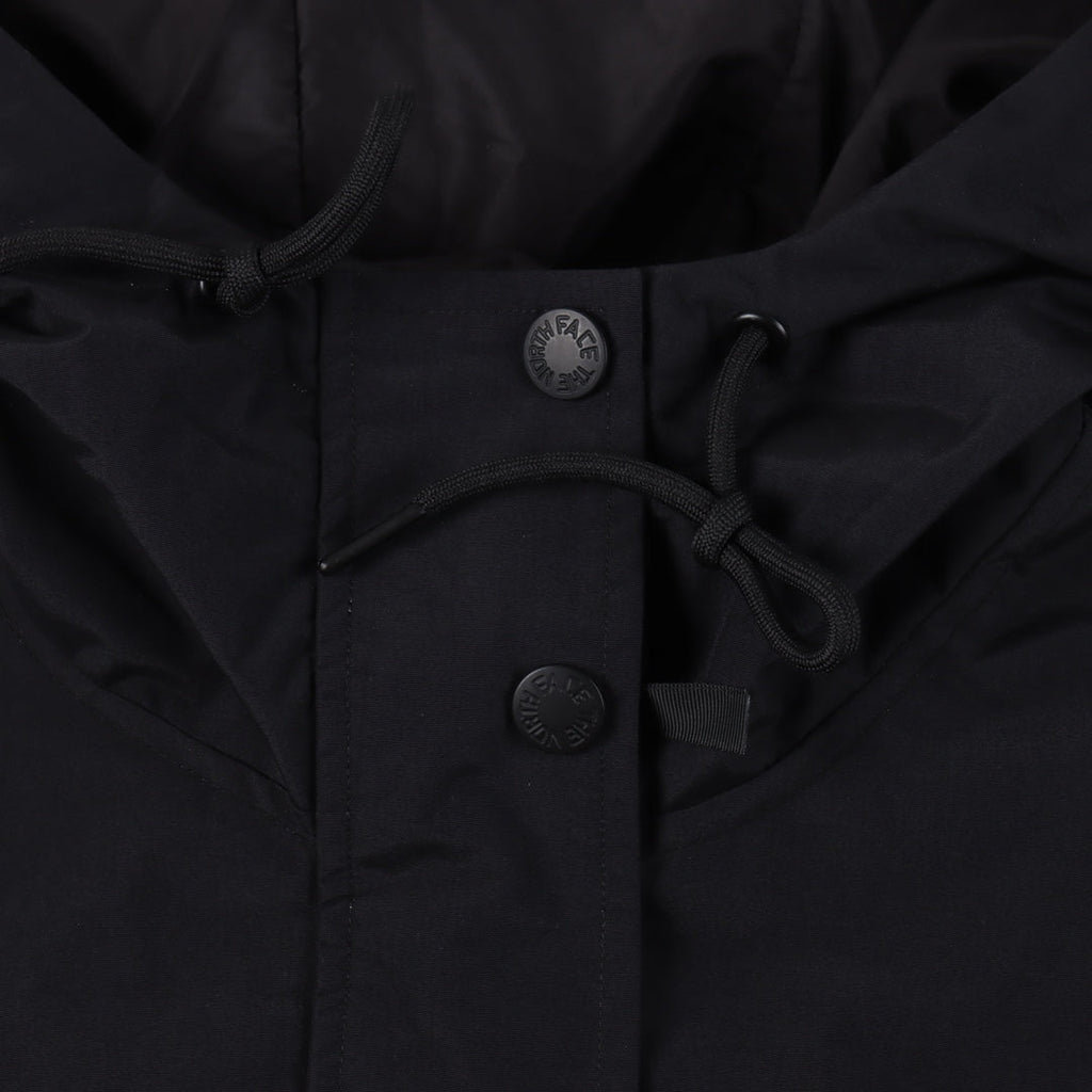 The North Face Women's Cropped Hooded Jacket | Solid Black | Men's Styling Inspiration