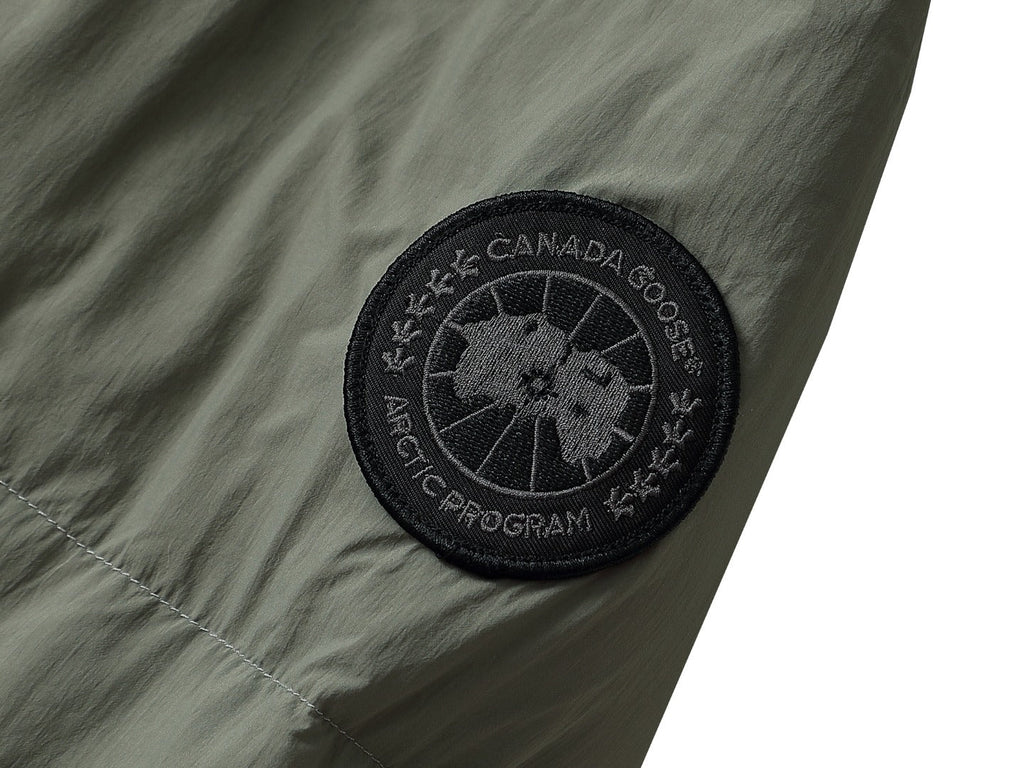 Canada Goose Women's Men's Short Hooded Down Jacket - Sage Green