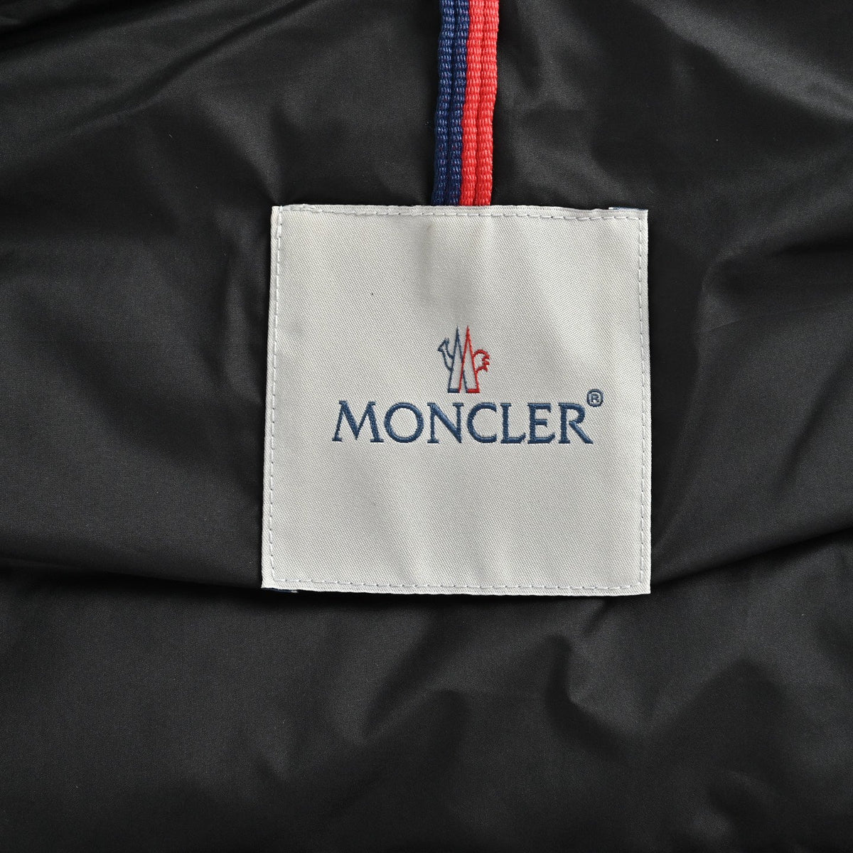 Moncler Women's Men's Hooded Horizontal Quilted Down Jacket - Black