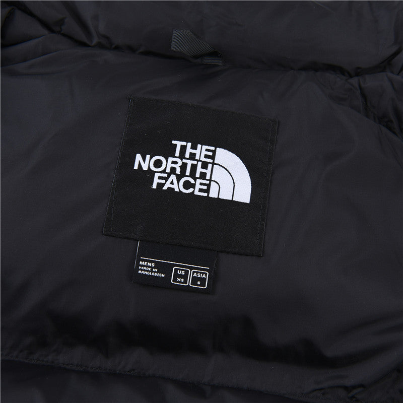The North Face Men's Puffer Jacket – Grey & Black Color Block | Women's Styling