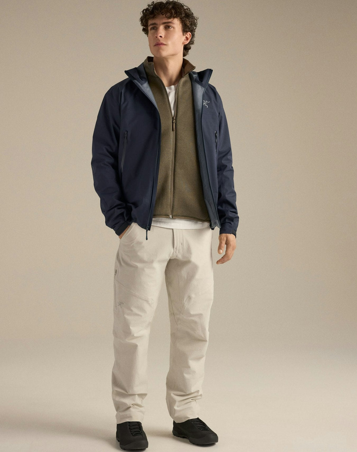 Arc'teryx Beta Men's Jacket, Navy Hard Shell