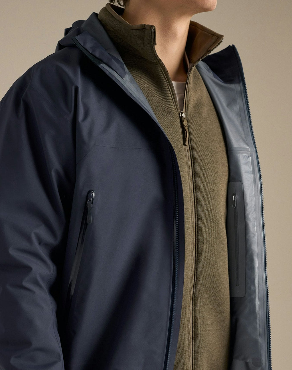 Arc'teryx Beta Men's Jacket, Navy Hard Shell