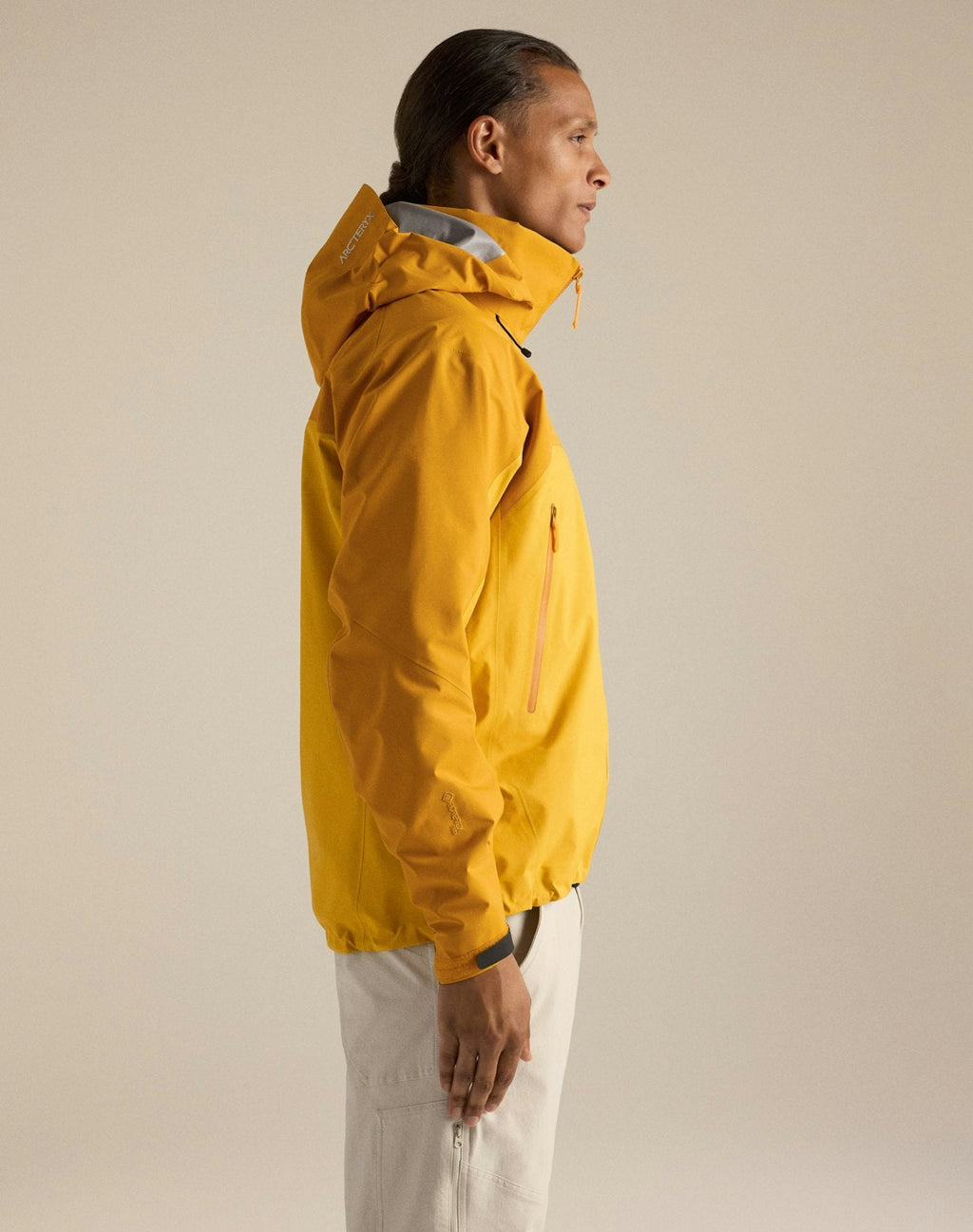 Arc'teryx Beta AR Men's Jacket, Two-Tone Yellow Hard Shell