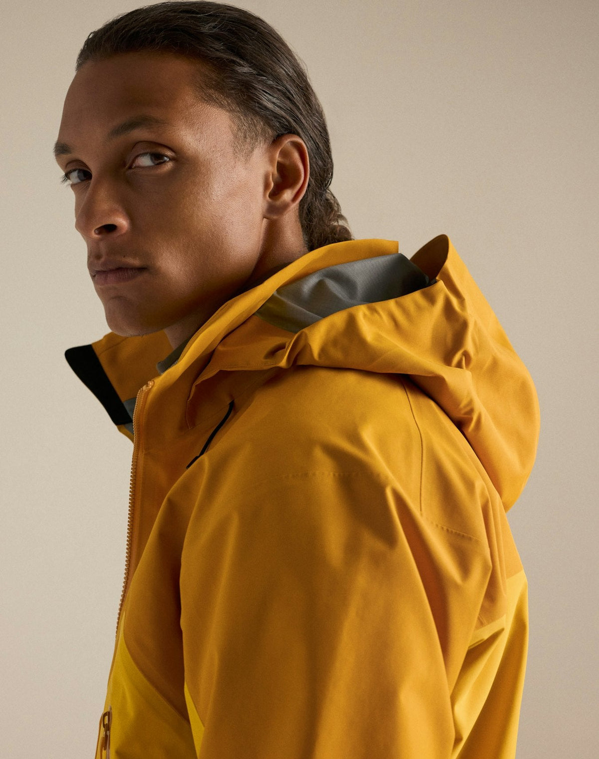 Arc'teryx Beta AR Men's Jacket, Two-Tone Yellow Hard Shell
