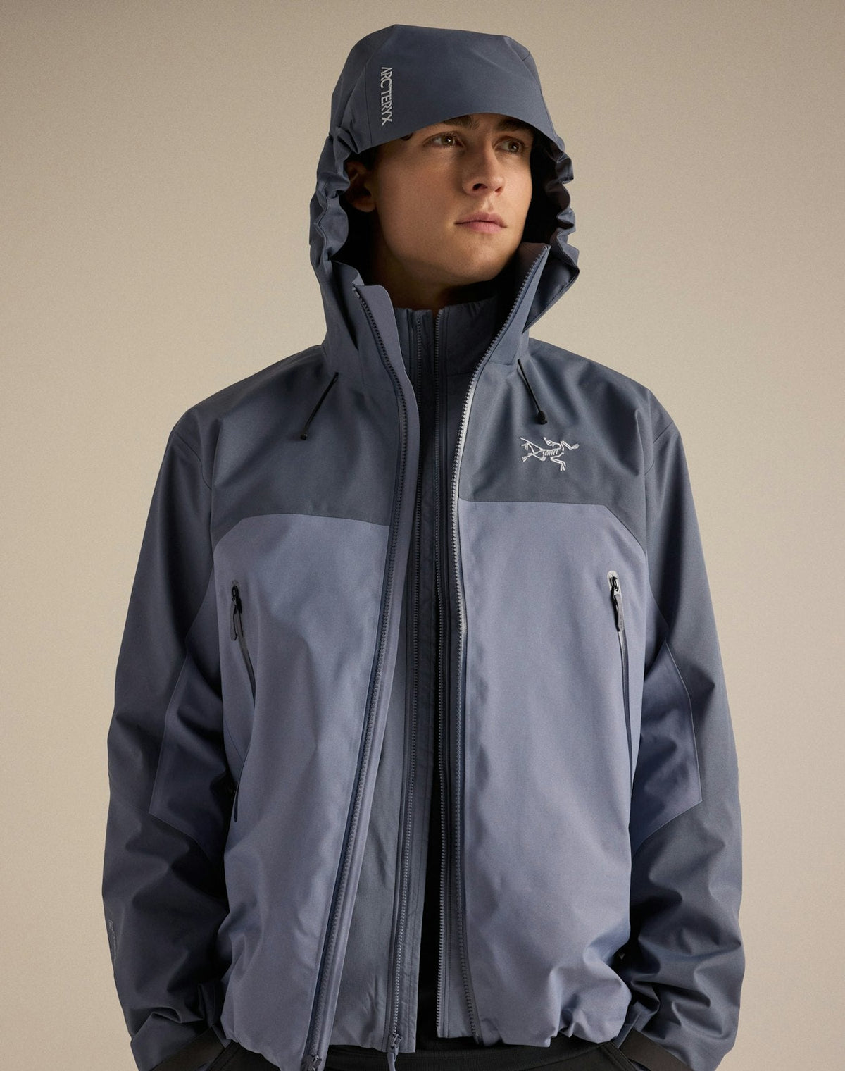 Arc'teryx Beta AR Men's Jacket, Two-Tone Blue Hard Shell