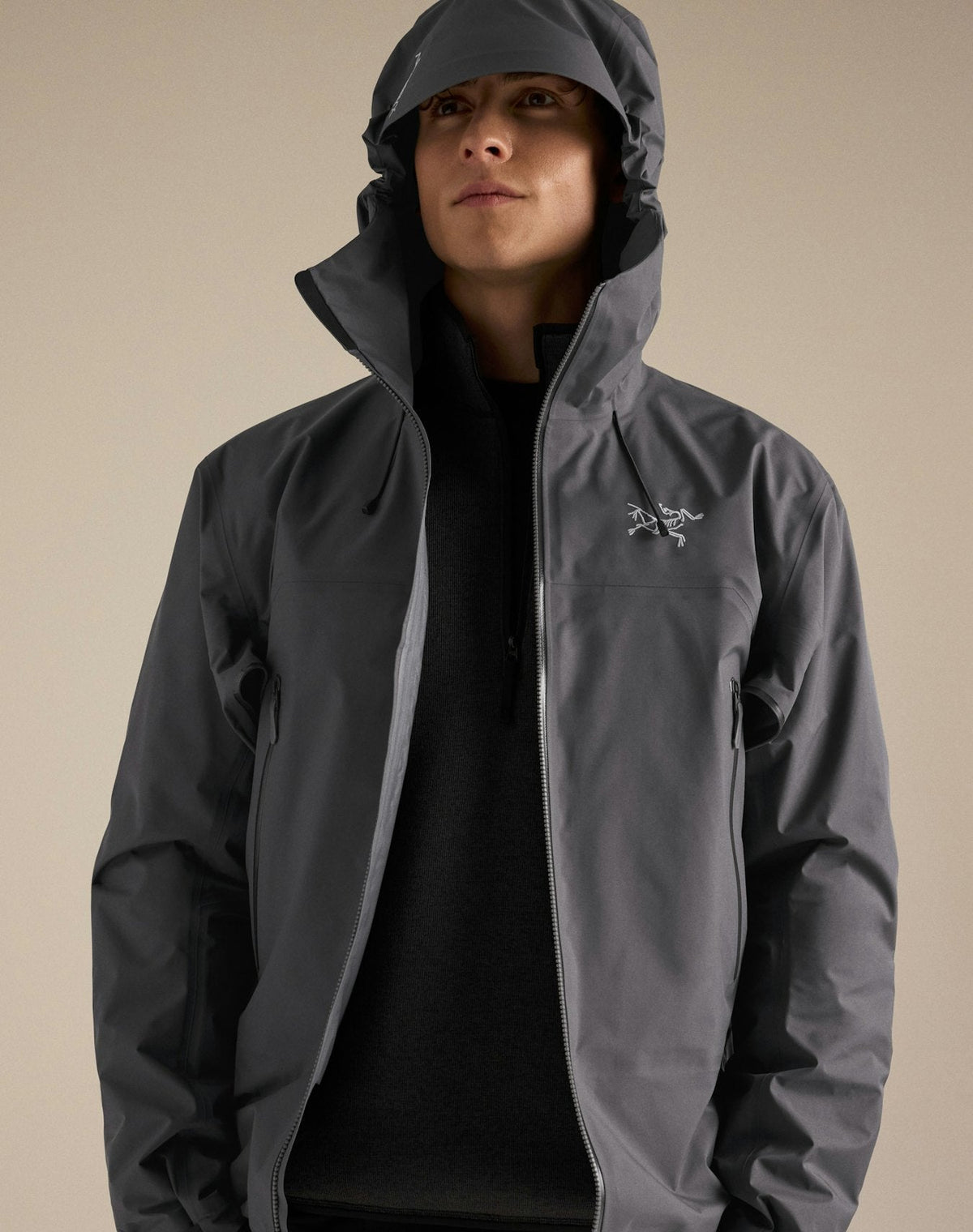 Arc'teryx Beta SL Men's Jacket, Grey Hard Shell