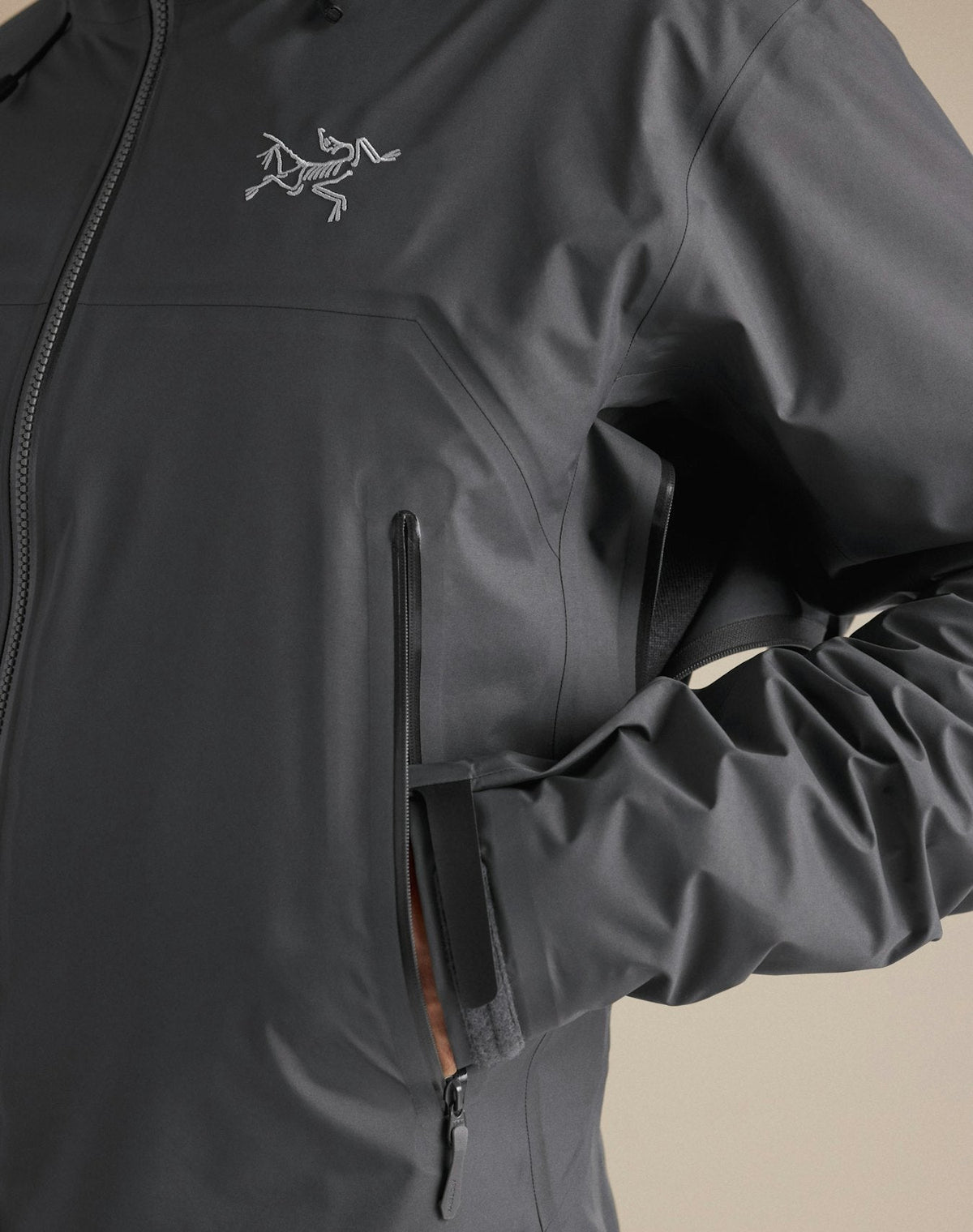 Arc'teryx Beta SL Men's Jacket, Grey Hard Shell
