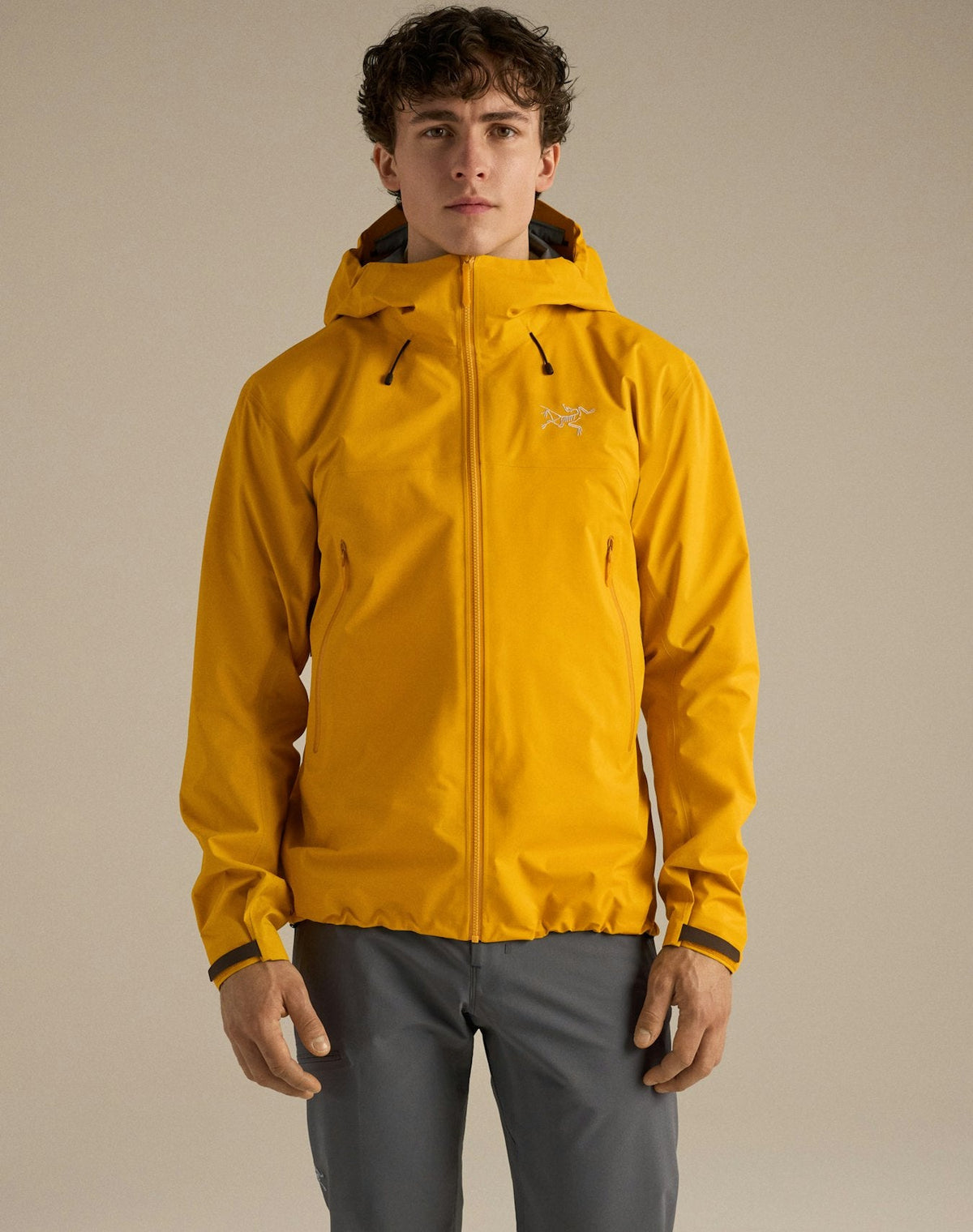 Arc'teryx Beta AR Men's Jacket, Yellow Hard Shell