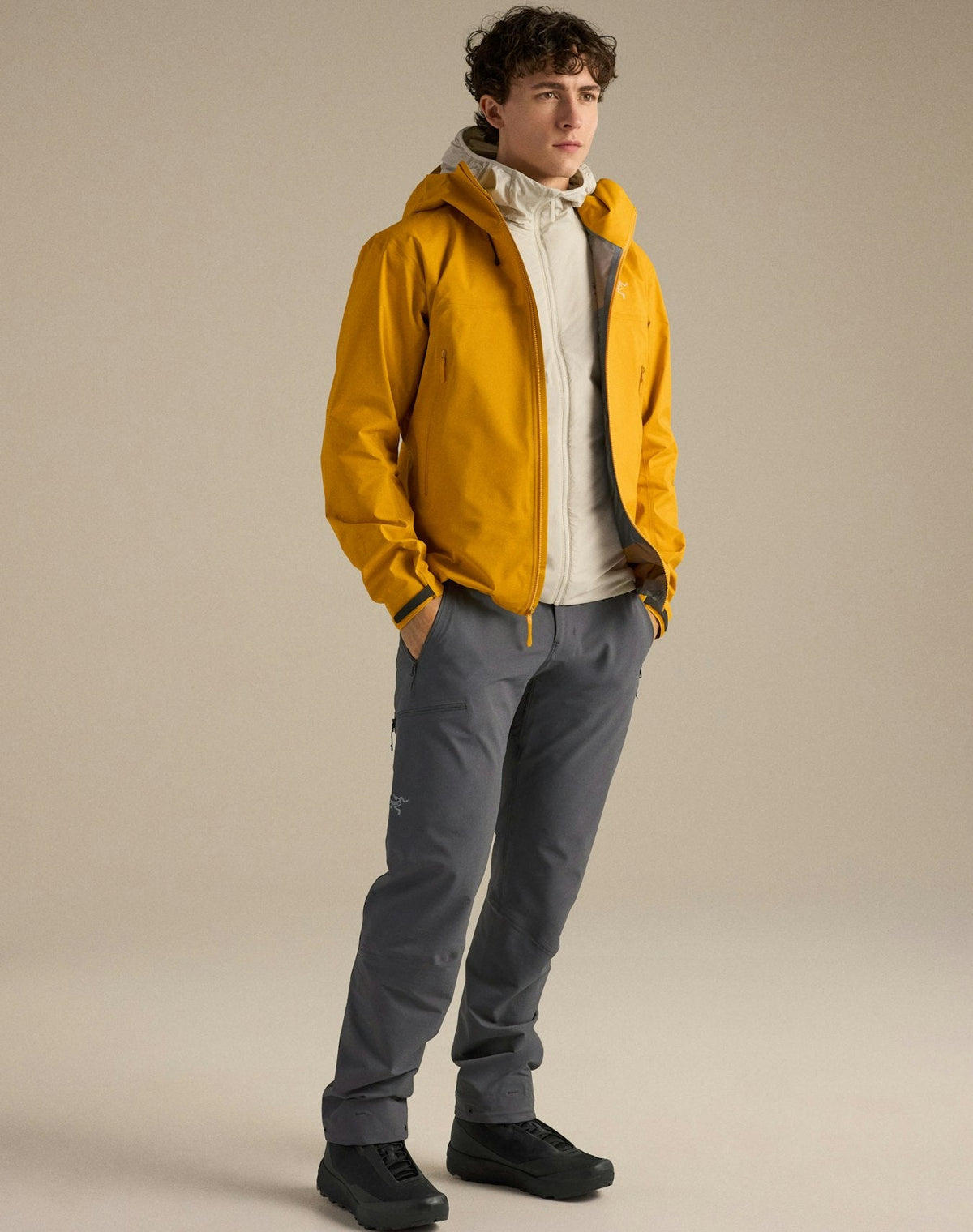 Arc'teryx Beta AR Men's Jacket, Yellow Hard Shell