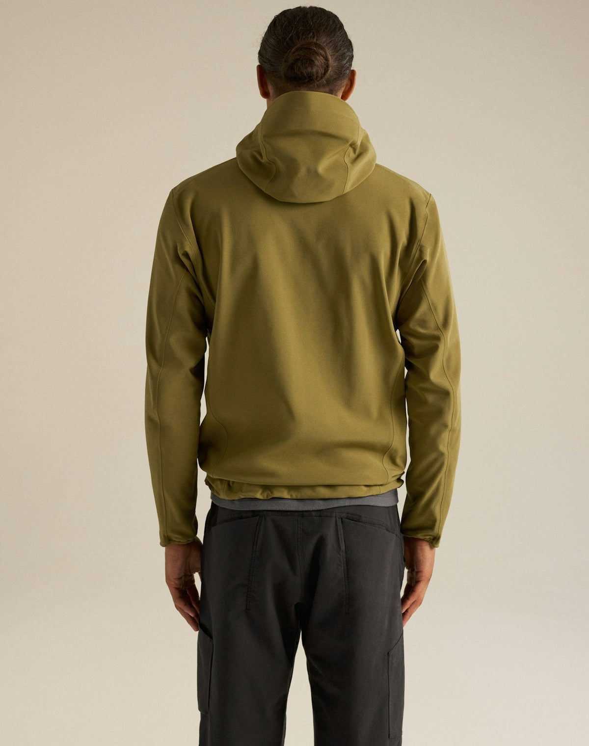 Arc'teryx Gamma MX Men's Hoody, Olive Color-Block Soft Shell