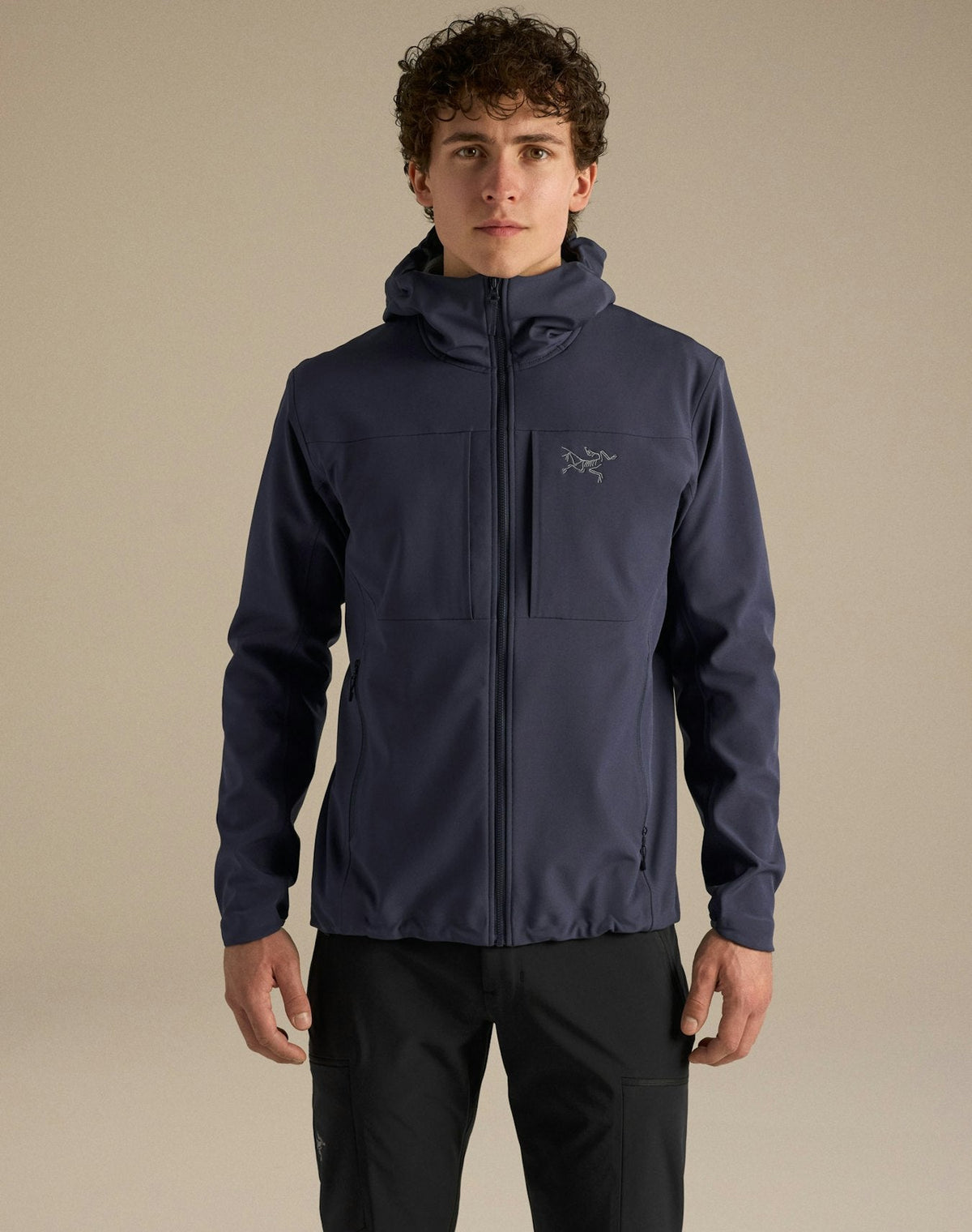 Arc'teryx Gamma MX Men's Hoody, Navy Soft Shell